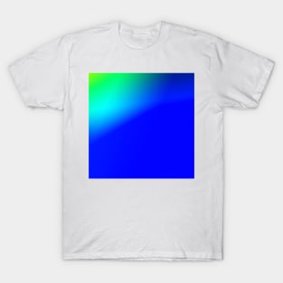 BLUE YELLOW PURPLE TEXTURE ART T-Shirt